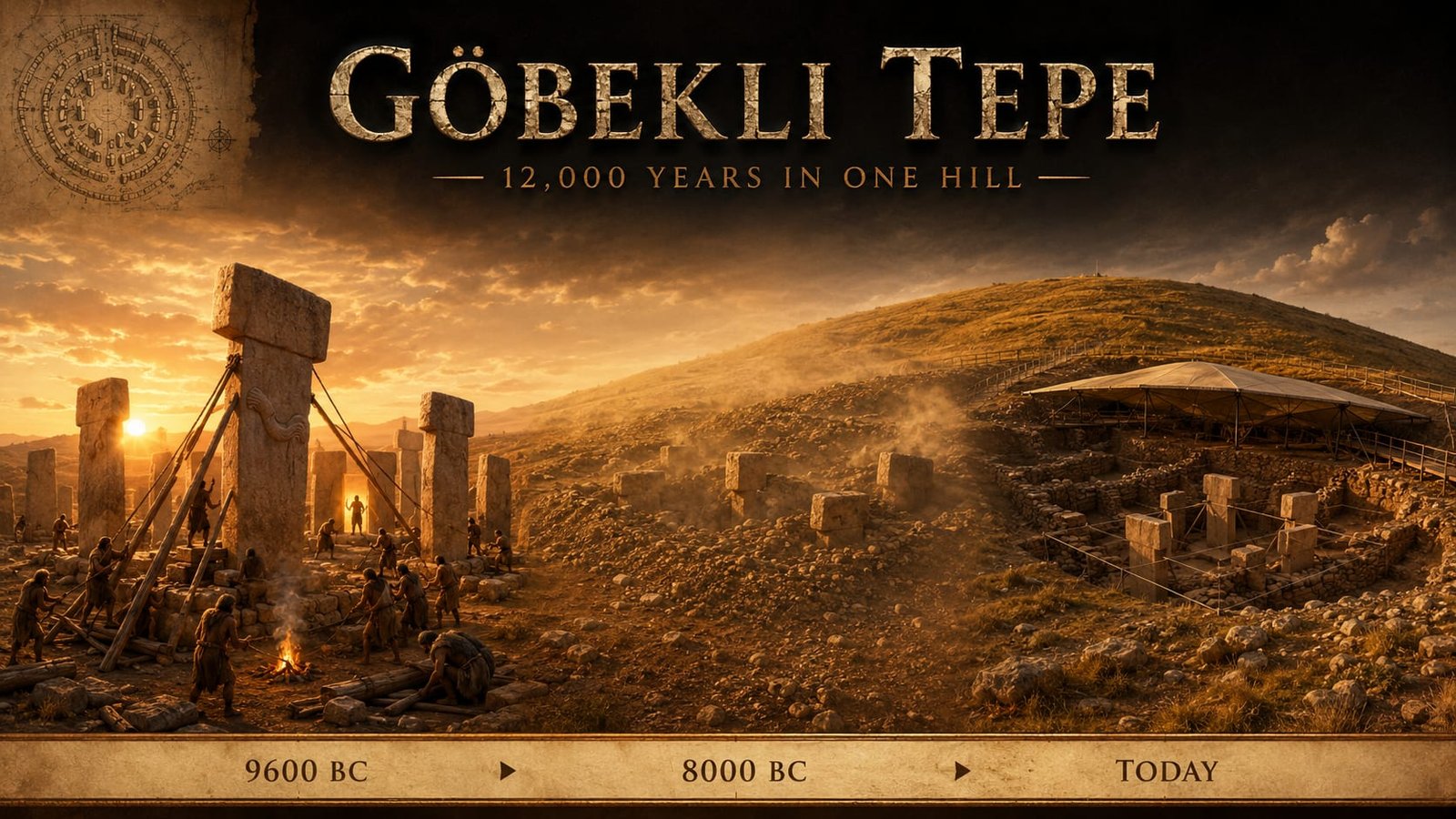 Göbekli Tepe, c. 9500 BC