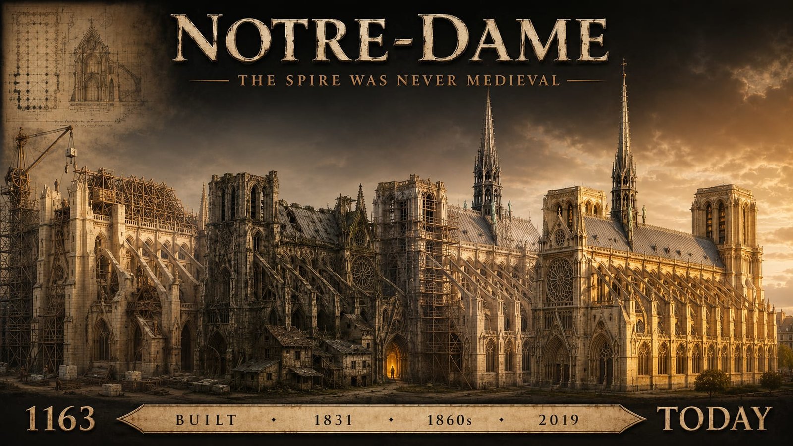 Notre-Dame de Paris, 1163–1345